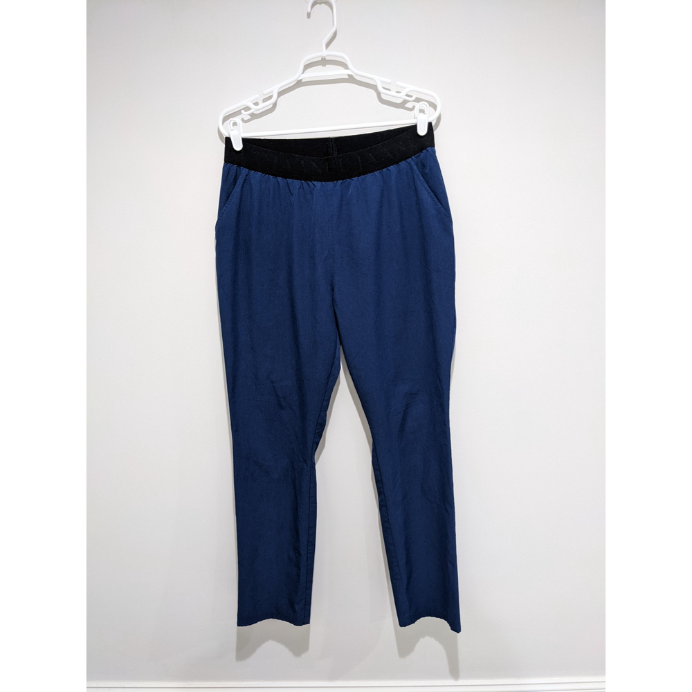 Jaanuu Blue Elastic Waist Scrub Pants Size Large